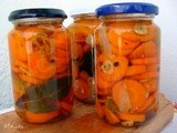 Zanahorias en Escabeche - Morcovi murati - Spicy pickled Mexican carrots
