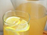 Peach Lemonade (peachy lemonade) | Refreshing Peach Lemonade