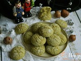 Mača raspucanci (Matcha Crinkle Cookies)