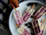 Blueberry Yogurt Ice Lolly Recipe | How to Make Simple Frozen Berry Yogurt Ice Lollies (Video Tutorial/Recipe)