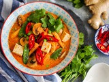 Vegetable Thai Red Curry Recipe | Vegan Thai Red Curry