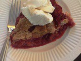 Farmers Market Treasures – Strawberry Rhubarb Pie and Spring Pea Salad