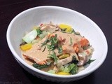 Panang Curry Salmon with Asian Style Veggies