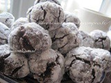 Cracked Chocolate & Almond Powder Balls / Boules craquelées au chocolat et poudre d'amande [Flickr]
