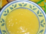 Lemon Custard / Crème anglaise au citron