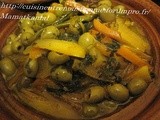 Moroccan Lamb, Carrots and Turnips Tajine / Tajine Marocain a l'Agneau, Carottes et Navets