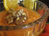 Moroccan Raw carrot and Fresh Orange Juice Salad /  Salade Marocaine de Carottes Crues et Jus d'Orange Frais