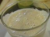 عصير الحامض الخْظْرْ- بُوعْوِيدْ/Pear and Lime Smoothie/Milkshake, Moroccan Style! / Jus Panaché aux Poires et Lime (Citron Vert), à la Marocaine