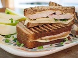 Chicken Panini with Apples, Swiss Cheese and Thyme