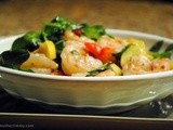 I’m Cooking Extra Lean – Greek Shrimp and Vegetable Sauté
