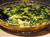 Light and Healthy Shrimp and Spinach Crustless Quiche