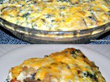 Sweet Potato Quiche with Bacon and Mushrooms
