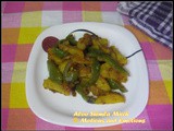 Aloo Shimla Mirch ki Sabji / Potato Capsicum Masala