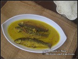 Bata Mach er Jhal / Labeo Bata in Mustard Gravy
