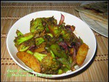 Chilli Broccoli / Broccoli in Soya Sauce