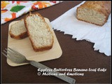 Eggless Butterless Banana Loaf Cake / Banana Bread Recipe