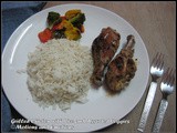 Grilled Chicken with Rice and Assorted Veggies