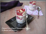 Instant Oats Yogurt and Pomegranate Parfait