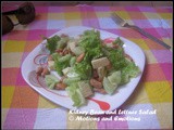 Kidney Bean and Lettuce Salad
