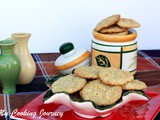 Coconut and Sesame Cookies – Egg less Recipe