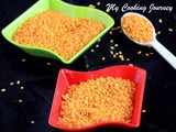 Fried Moong Dal – Microwave Version