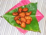 Koat Pitha from Tripura – Deep fried Rice flour fritters with Banana