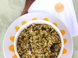 Kothavarangai Poriyal – Kothavarangai Curry with Coconut – Cluster Beans Stir-Fry with Coconut