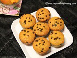 Mango and Chocolate chips Muffin – Egg less Mango and Chocolate chips Muffin