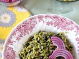 Palak Mutter Pulao – Spinach and Green Peas Pulao