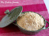 Paruppu Podi - Spiced Lentil Powder for Rice