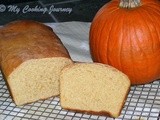 Pumpkin Yeast Bread – Egg less