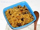 Vaangi Bhaat / Kathirikkai Saadham / Eggplant Rice – Version 2
