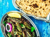 Bharwa Bhindi Recipe | Stuffed Okra Masala Recipe Video