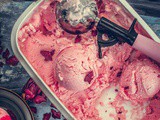 How To Make No-Churn 3-Ingredient Rose Ice Cream Recipe | Rooh-Afza Ice Cream Recipe Video