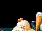 Indian Butterscotch Ice Cream Recipe Video | No Churn Eggless Butterscotch Ice Cream