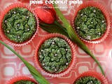 Peas Coconut Peda Recipe | Matar Nariyal Ke Pede