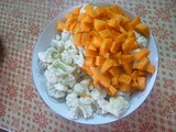 Cauliflower and carrot pickle