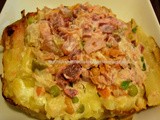 Baked Potato with Cheese Veg Fillings