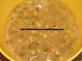 Green Mungbeans Stew - a Microwave Recipe