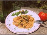 A dish  for summer: pasta alla puttanesca