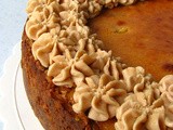 Banana Cheesecake With Peanut Butter Frosting