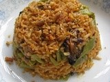 Extraordinary Long Bean Mixed Rice