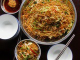 The Exotic Stir Fried slim noodle 干炒杂菜丝面
