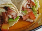 Tocino Chicken Wrap With Butter Mushroom Mixed