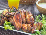 Ailes de poulet au four piquantes et bien dorées