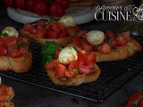 Bruschetta italienne à la tomate
