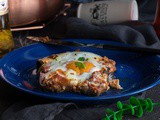 Chakchouka d’aubergines aux oeufs