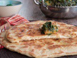 Cheese naan pain au fromage (pain indien)