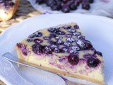 Cheesecake aux myrtilles facile : recette crémeuse