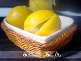 Citron confit salé